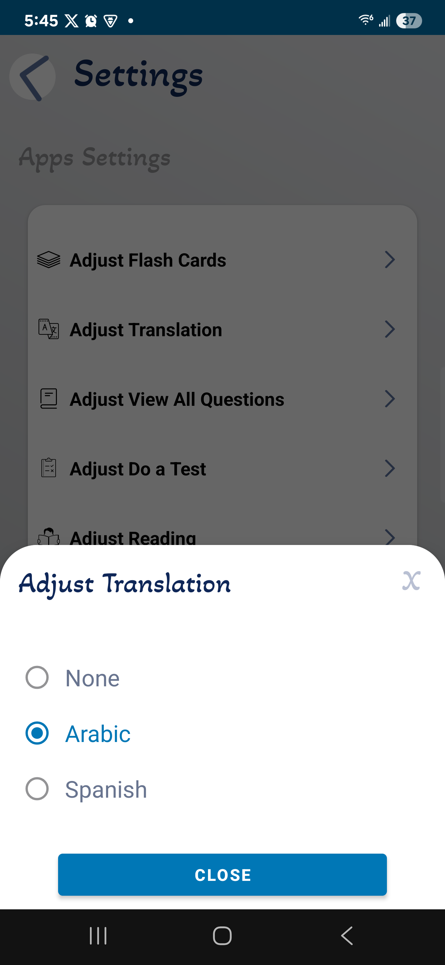 Enable Translation