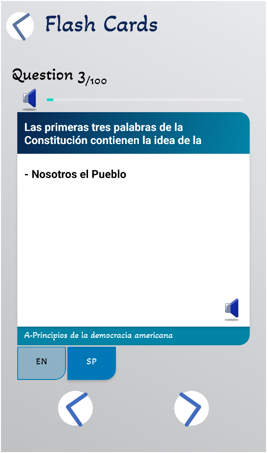 Flash Cards Spanish
